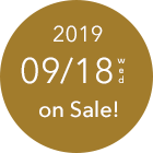 2019/09/18 wed on Sale!